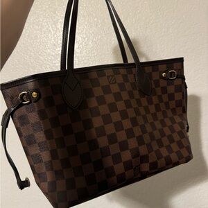 Louis Vuitton Brown Damier Ebene Tote